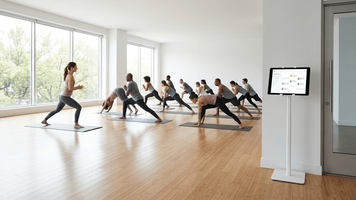 Fitnes centar - grupni i personalni treninzi u jednom kalendaru