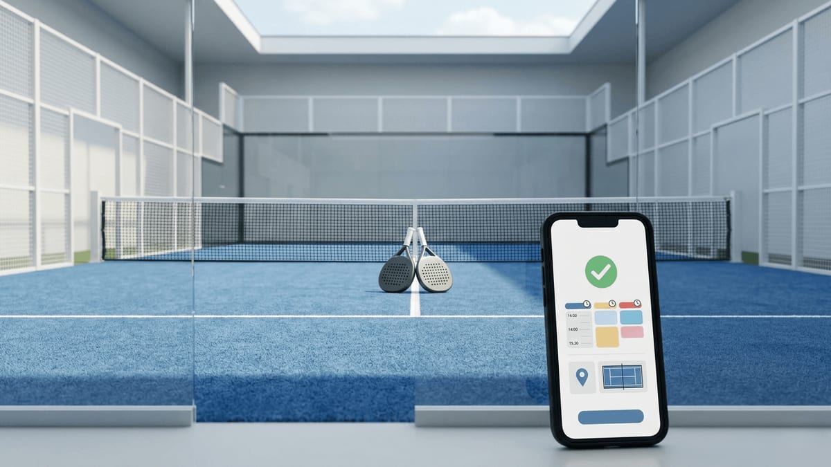 Padel i tenis tereni - online rezervacija bez duplog zakazivanja